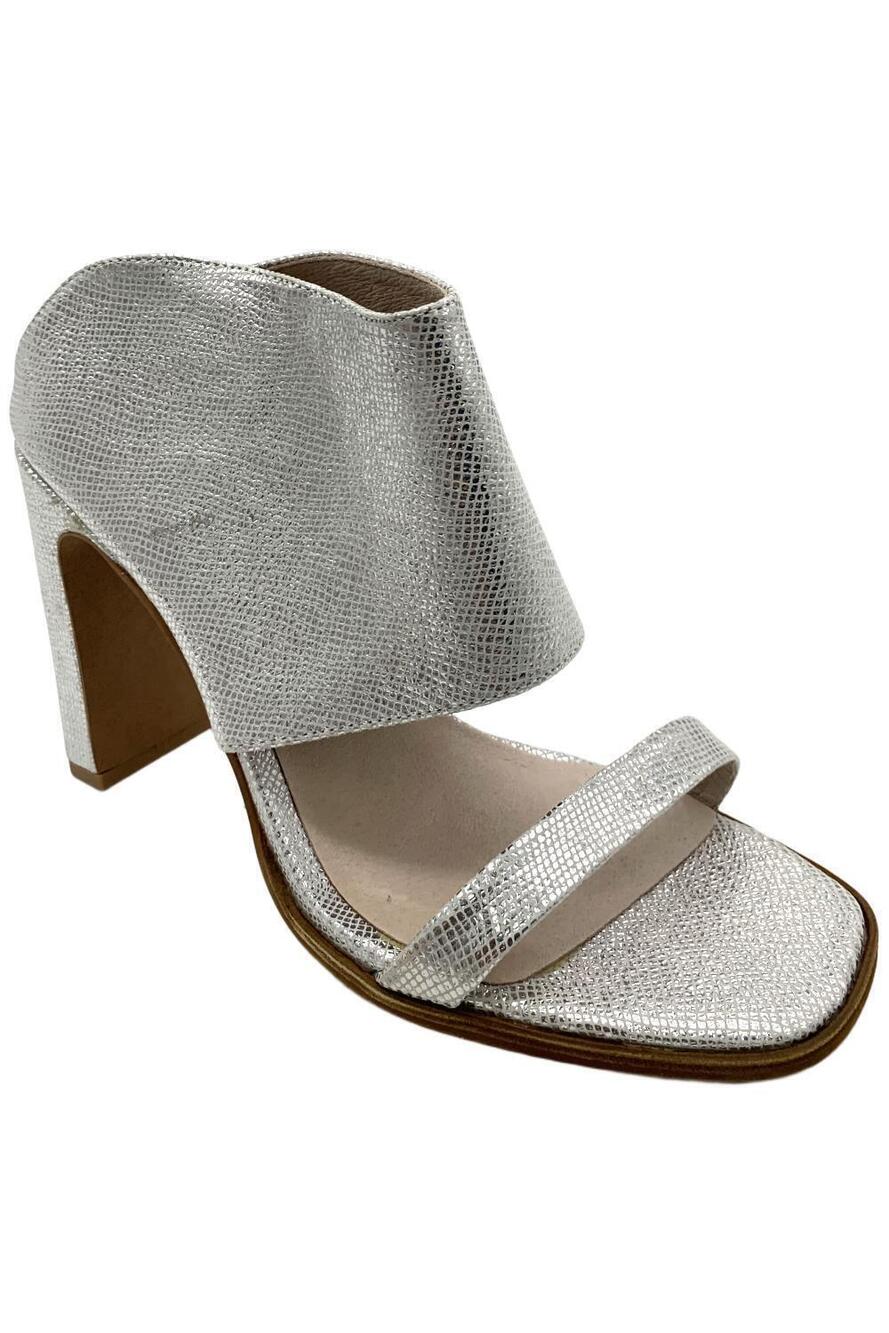 42 GOLD Women's Linx Scaly Heeled Sandals Metallic - Medium